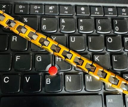 100% Ceramic Made Carbide Magnetic Link Bracelet For Men
